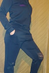 Black🖤 distressed outfit